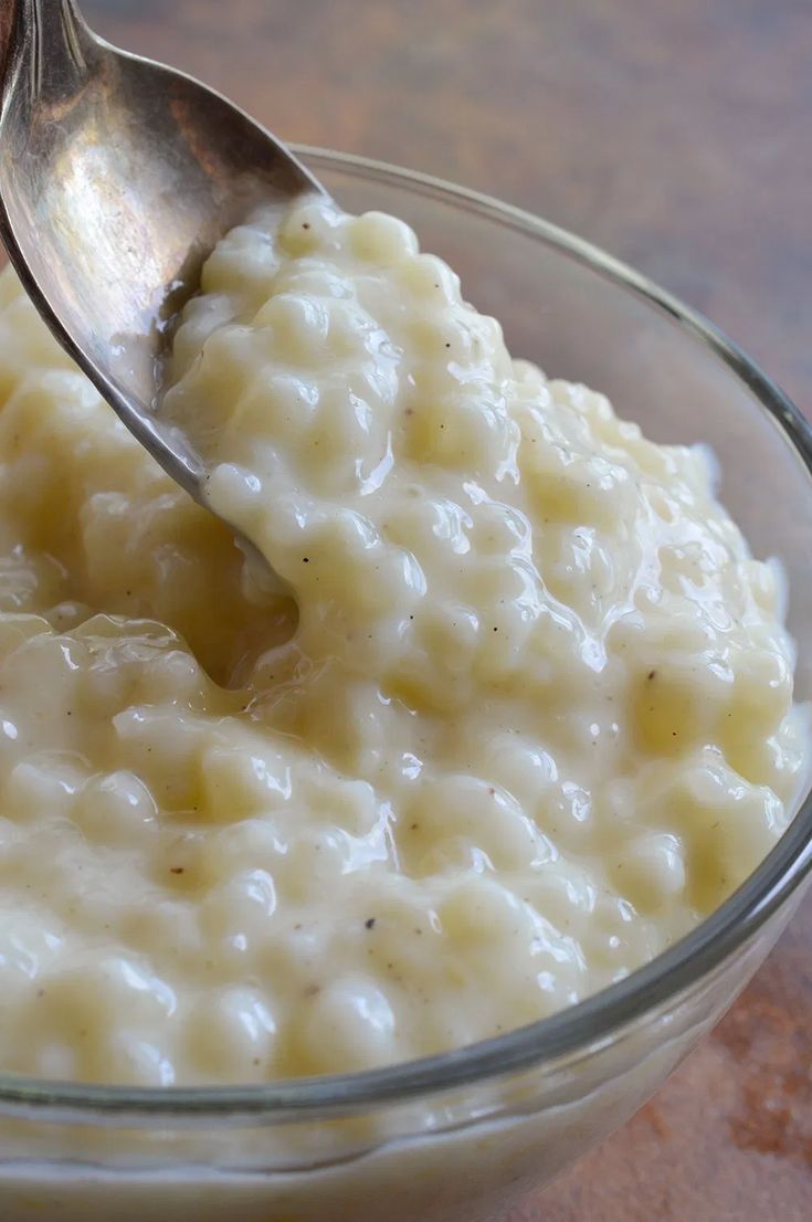 Tapioca Pudding